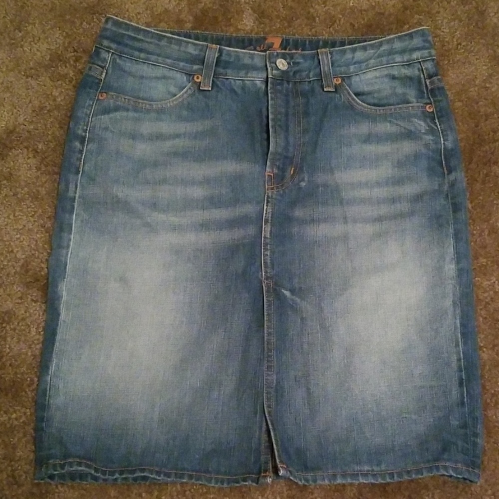 7 for All Mankind Denim Skirt - Size 31